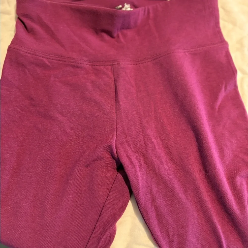 Justice Pink Leggings Soft Stretchy Bottoms